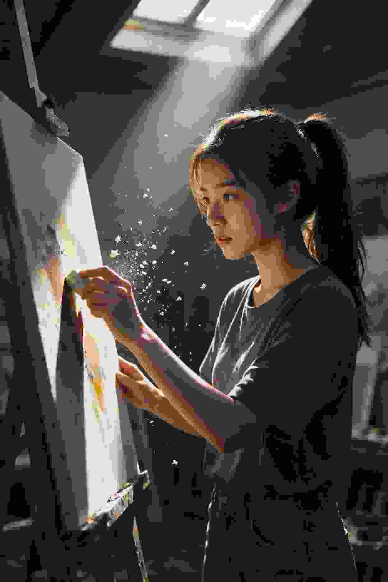 甜蜜蜜的她